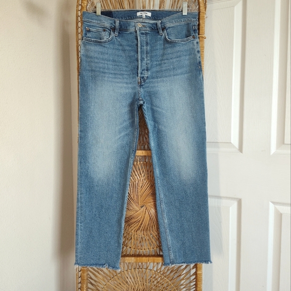 RE/DONE 70s stove pipe jeans in light stone - Picture 2 of 11